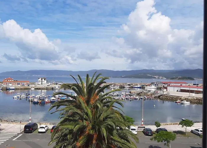 Vistas A La Ria De Muros Noia En Portosin